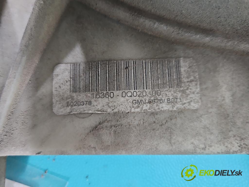 Toyota Aygo 2005-2014 1.0 VVTI 68 hp manual 50 kW 998 cm3 5- ventilátor chladič 16360-0Q020