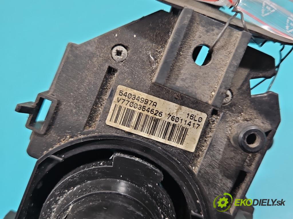 Opel Movano I 1999-2003 2.8 TD 114 HP manual 84 kW 2799 cm3 5- prepínač komplex: 7700354626 (Prepínacie páčky pod volantom)