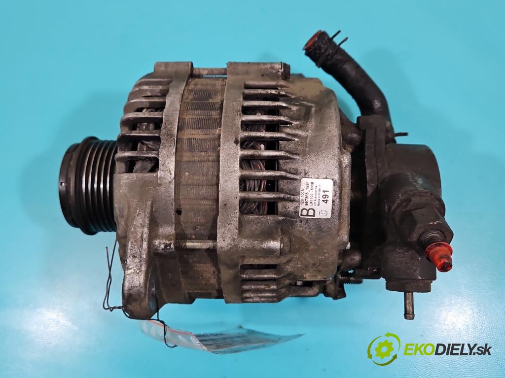 Opel Meriva A 2002-2010 1.7 cdti 101 HP manual 74 kW 1686 cm3 5- Alternator  (Alternátor)