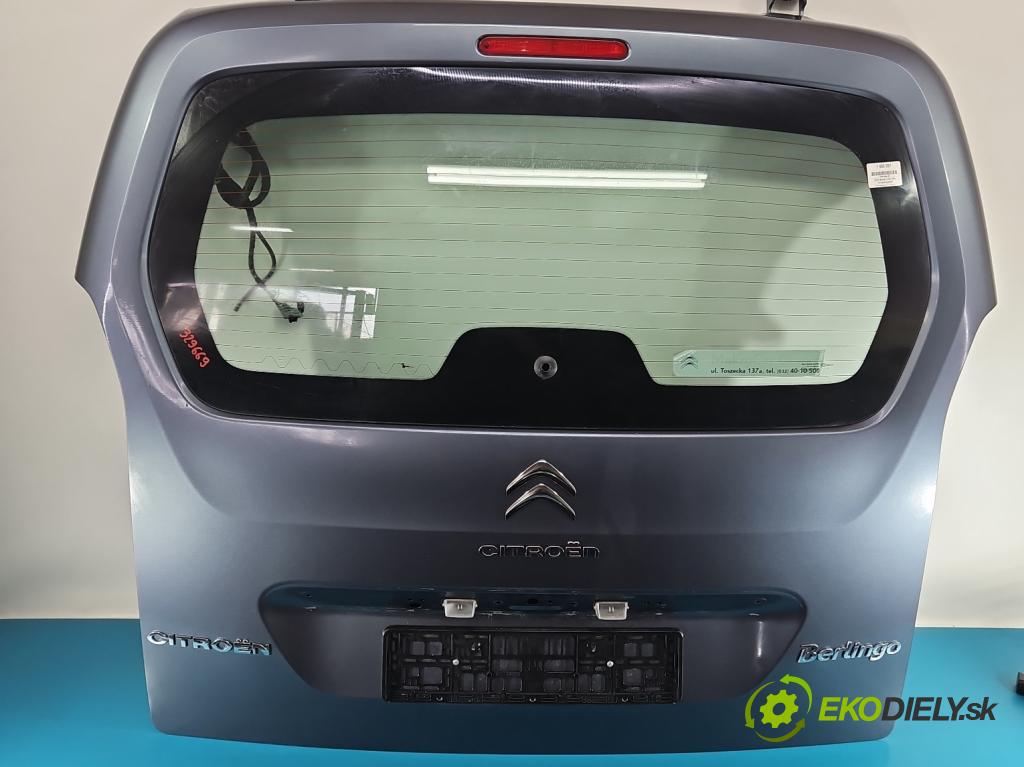 Citroen Berlingo II 2008-2018 1.6 hdi 92 HP manual 68 kW 1560 cm3 5- zadna kufor  (Kapota zadná (kufor))