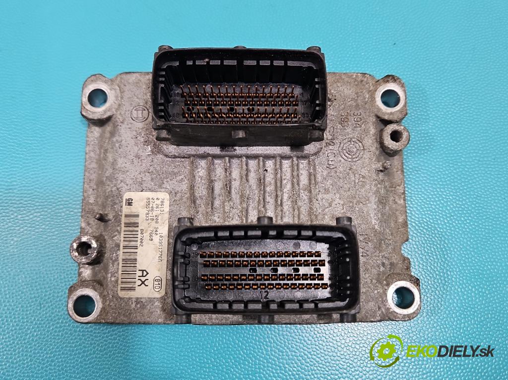 Opel Corsa D 2006-2014 1.2 16V 80 HP manual 59 kW 1229 cm3 3- riadiaca jednotka motora 0261208940