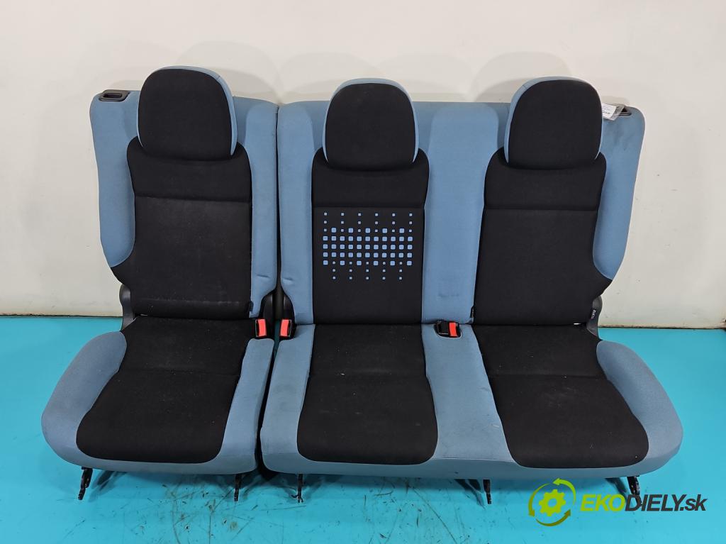 Citroen Berlingo II 2008-2018 1.6 hdi 92 HP manual 68 kW 1560 cm3 5- Pohovka: zadné  (Sedadlo)