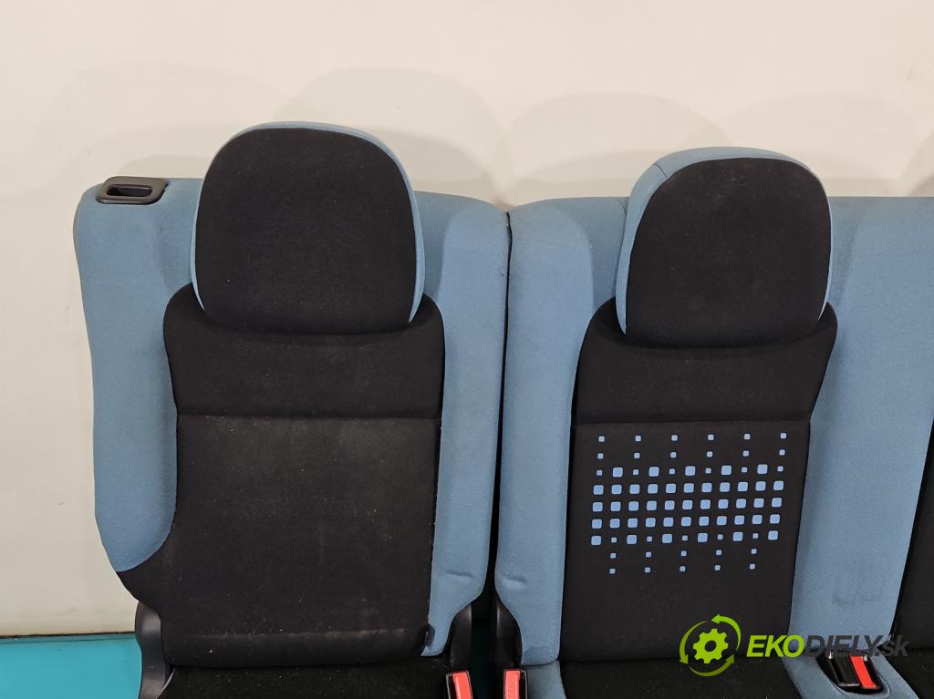 Citroen Berlingo II 2008-2018 1.6 hdi 92 HP manual 68 kW 1560 cm3 5- Pohovka: zadné  (Sedadlo)