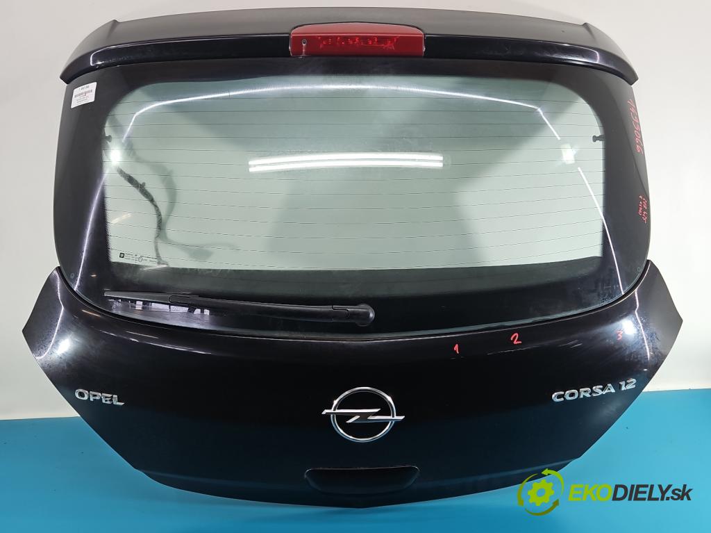 Opel Corsa D 2006-2014 1.2 16V 80 hp manual 59 kW 1229 cm3 3- zadní kufrové dveře  (Zadní kapota (kufr))