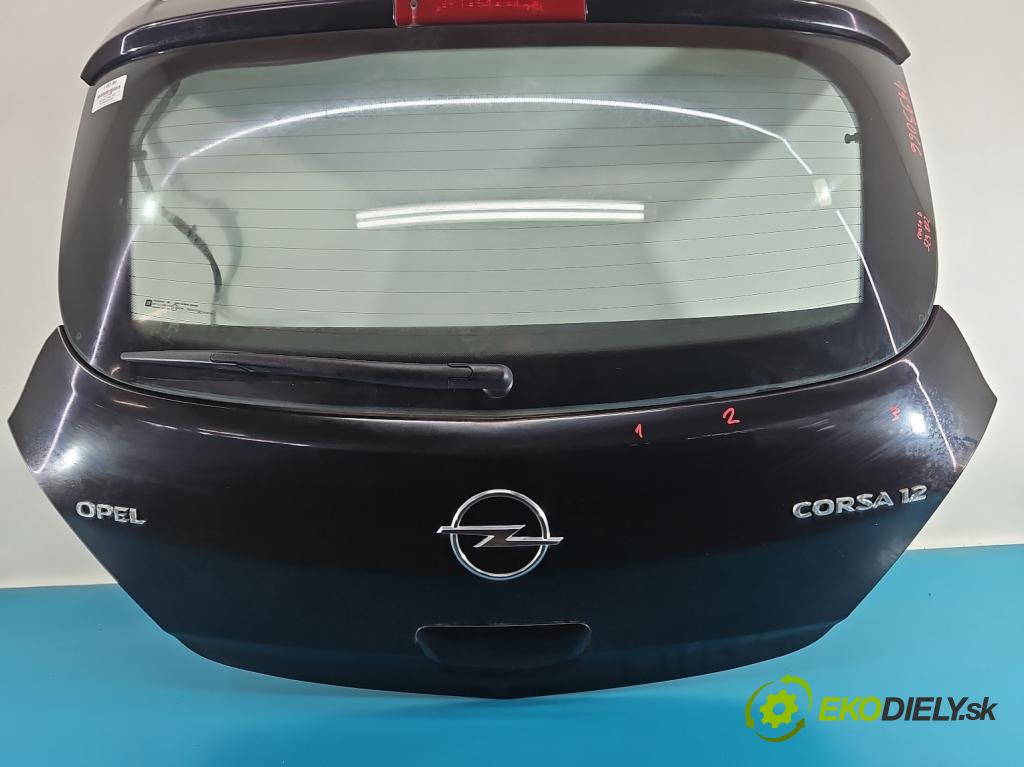 Opel Corsa D 2006-2014 1.2 16V 80 hp manual 59 kW 1229 cm3 3- zadní kufrové dveře  (Zadní kapota (kufr))