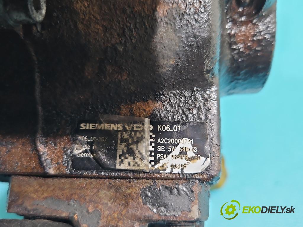 Volvo V50 2.0d 136 HP manual 100 kW 1997 cm3 5- čerpadlo vstrekovacia 9654615580 (Vstrekovacie čerpadlo)