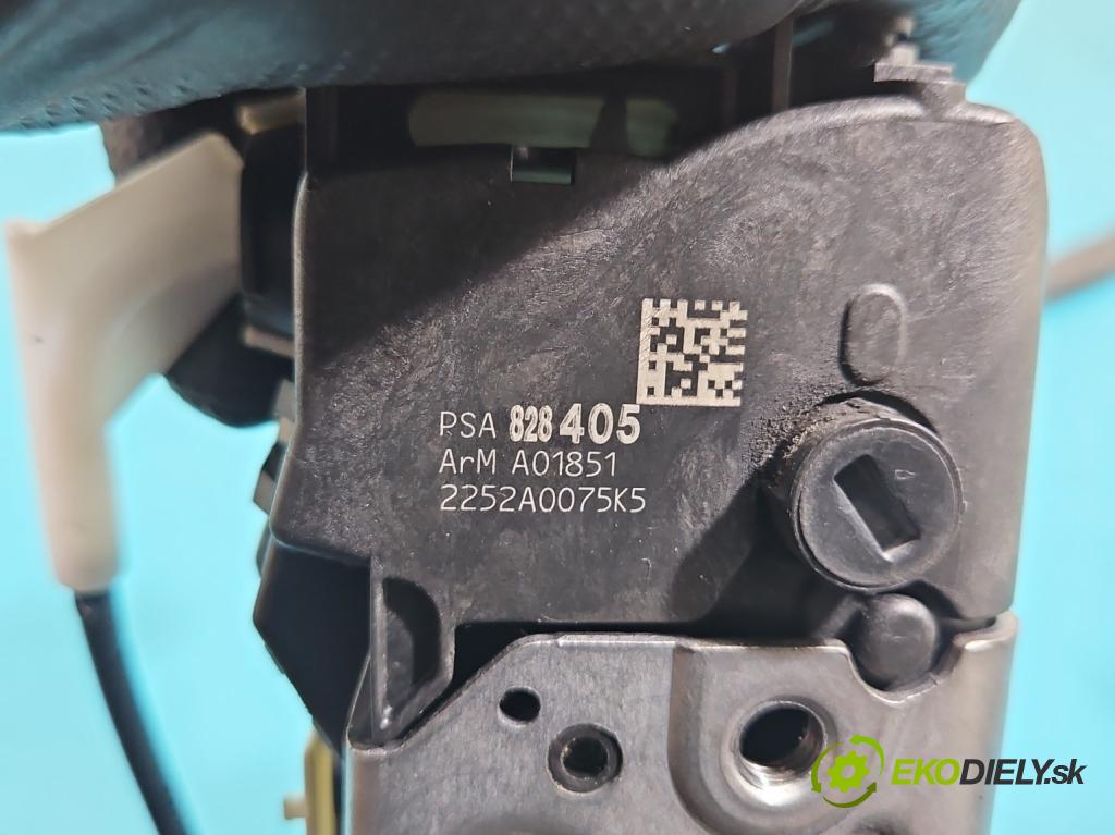 Citroen Berlingo II 2008-2018 1.6 hdi 92 hp manual 68 kW 1560 cm3 5- zámek přední pravý 2252A0075K5