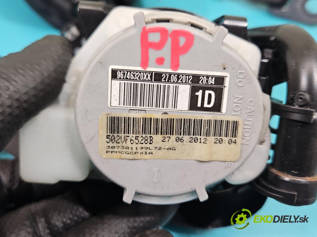 Citroen Berlingo II 2008-2018 1.6 hdi 92 hp manual 68 kW 1560 cm3 5- stěna bezpečnost přední pravý 96815080XT