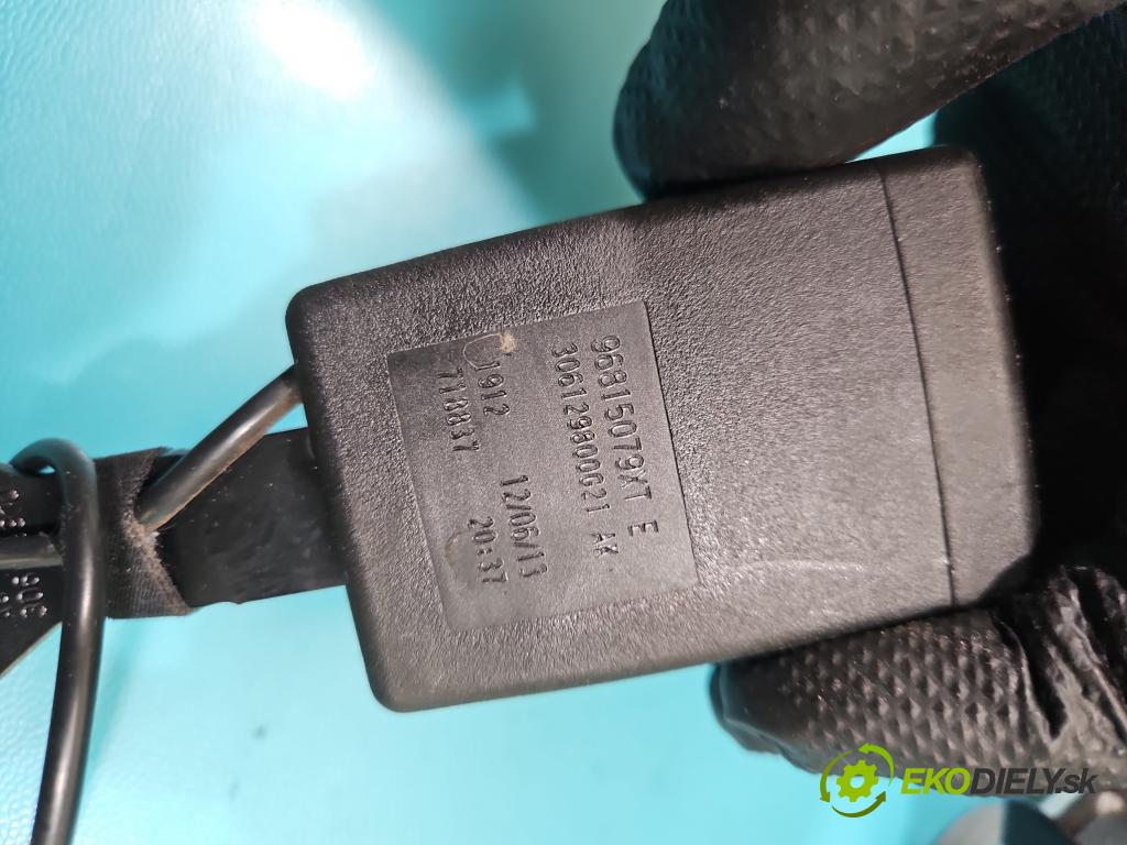 Citroen Berlingo II 2008-2018 1.6 hdi 92 HP manual 68 kW 1560 cm3 5- pas bezpečnosť: predné ľavý 96815079XT