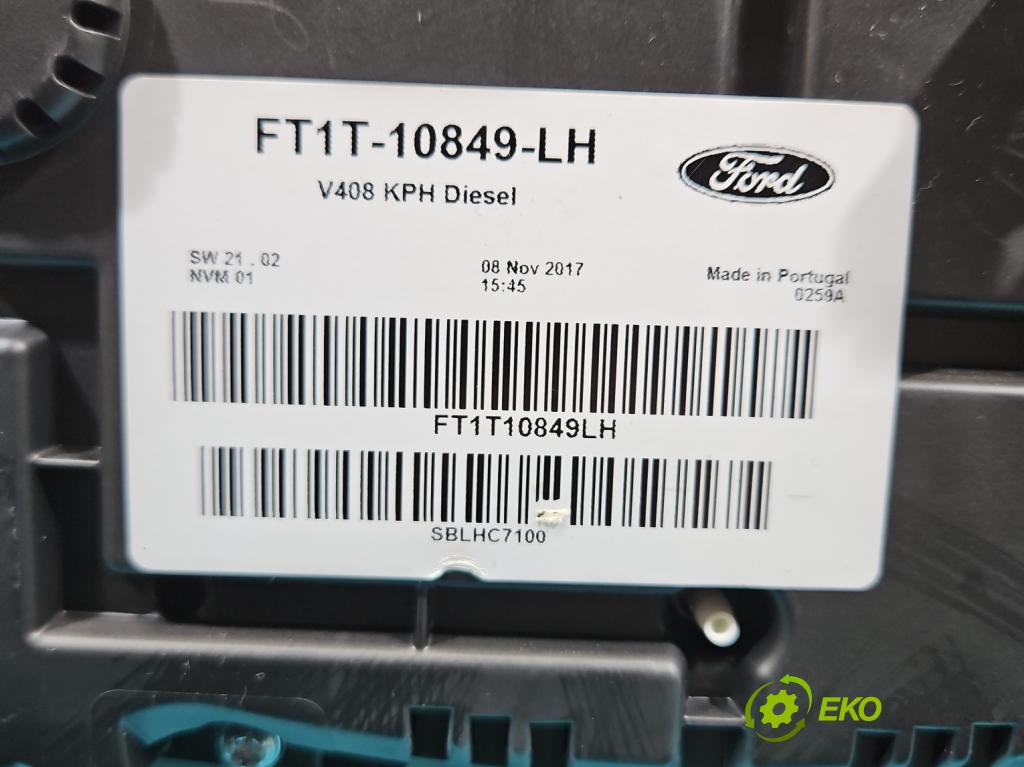 Ford Transit Connect II 2012-2022 1.5 tdci 120 HP manual 88,2 kW 1499 cm3 5- prístrojovka/ budíky FT1T-10849-LH (Prístrojová doska)
