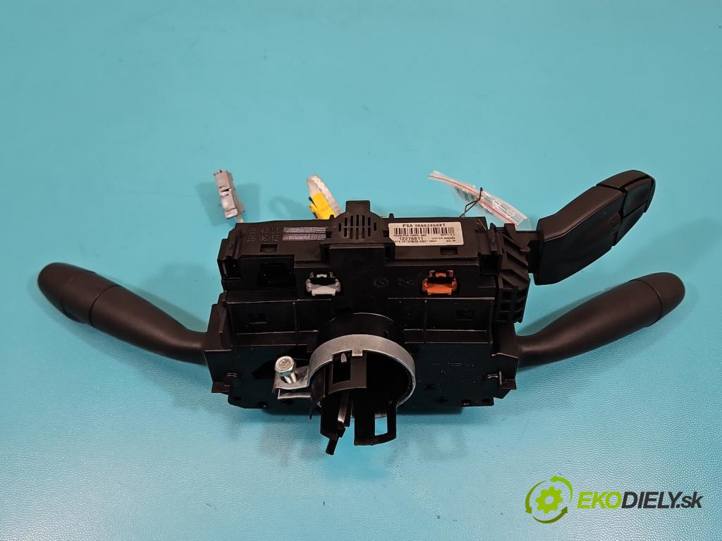 Citroen Berlingo II 2008-2018 1.6 hdi 92 HP manual 68 kW 1560 cm3 5- prepínač komplex: 96662458XT (Prepínacie páčky pod volantom)