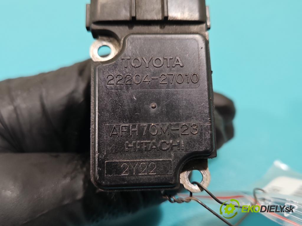 Toyota Corolla E12 2001-2009 2.0 D4D 90 HP manual 66 kW 1995 cm3 5- průtokoměr: 22204-27010 (Váha vzduchu)