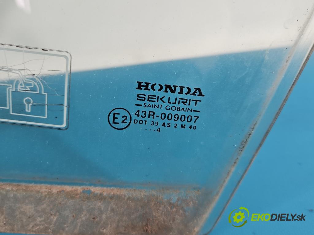 Honda Civic VII 2000-2006 1.4 16V 90 hp manual 66 kW 1396 cm3 5- sklo dveře přední levé