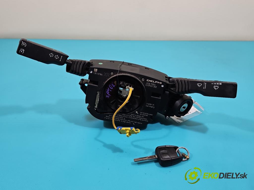 Opel Vectra C 2002-2008 3.2 V6 211KM automatic 155 kW 3175 cm3 5- prepínač komplex: 13112784 (Prepínacie páčky pod volantom)