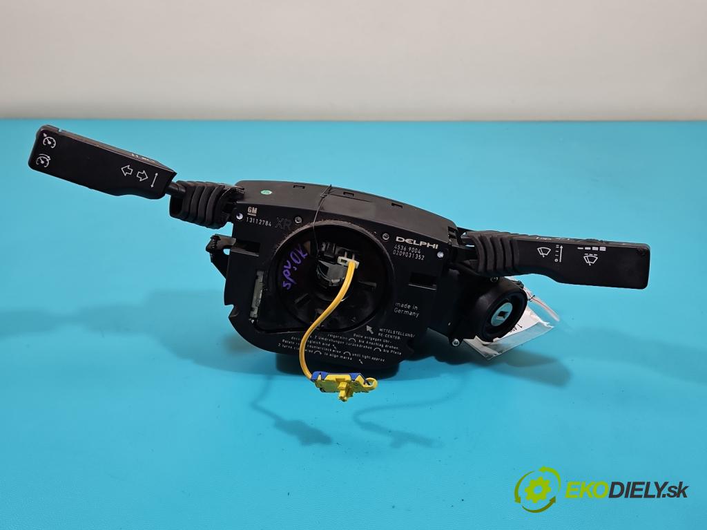 Opel Vectra C 2002-2008 3.2 V6 211KM automatic 155 kW 3175 cm3 5- prepínač komplex: 13112784 (Prepínacie páčky pod volantom)