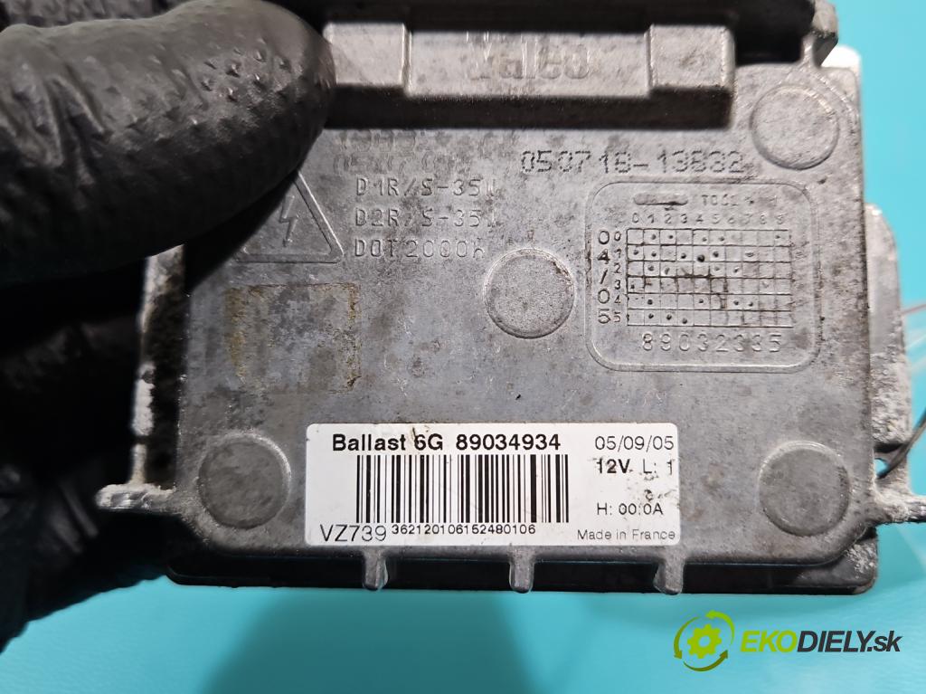 Opel Vectra C 2002-2008 3.2 V6 211KM automatic 155 kW 3175 cm3 5- střídač: xenon 89034934 (Riadiaca jednotka xenónu)