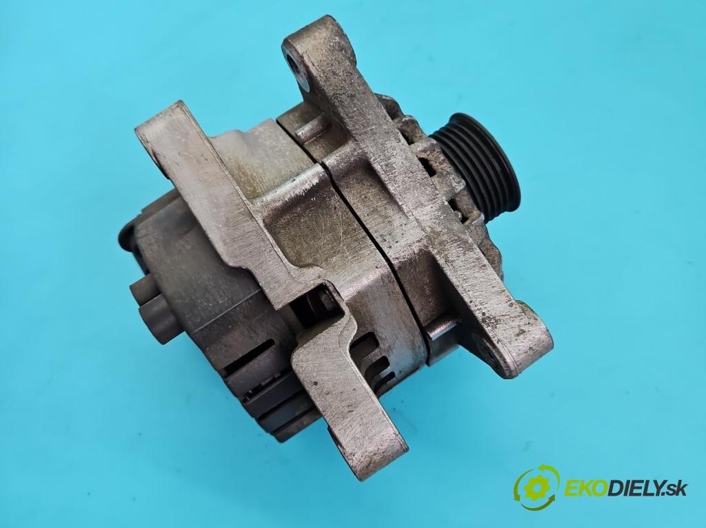 Peugeot 206 1.6 16V 109 HP manual 80 kW 1587 cm3 3- Alternator 9642879980 (Alternátor)