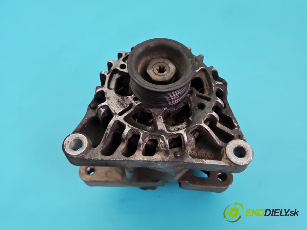 Peugeot 206 1.6 16V 109 HP manual 80 kW 1587 cm3 3- Alternator 9642879980 (Alternátor)