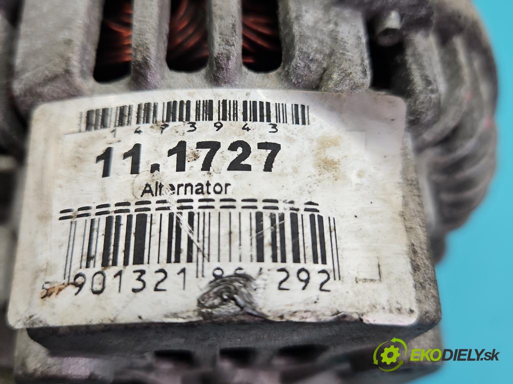 Honda Civic VII 2000-2006 1.4 16V 90 HP manual 66 kW 1396 cm3 5- Alternator  (Alternátor)