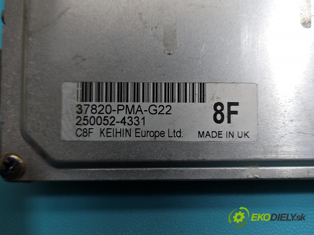 Honda Civic VII 2000-2006 1.4 16V 90 HP manual 66 kW 1396 cm3 5- riadiaca jednotka motora 37820-PMA-G22