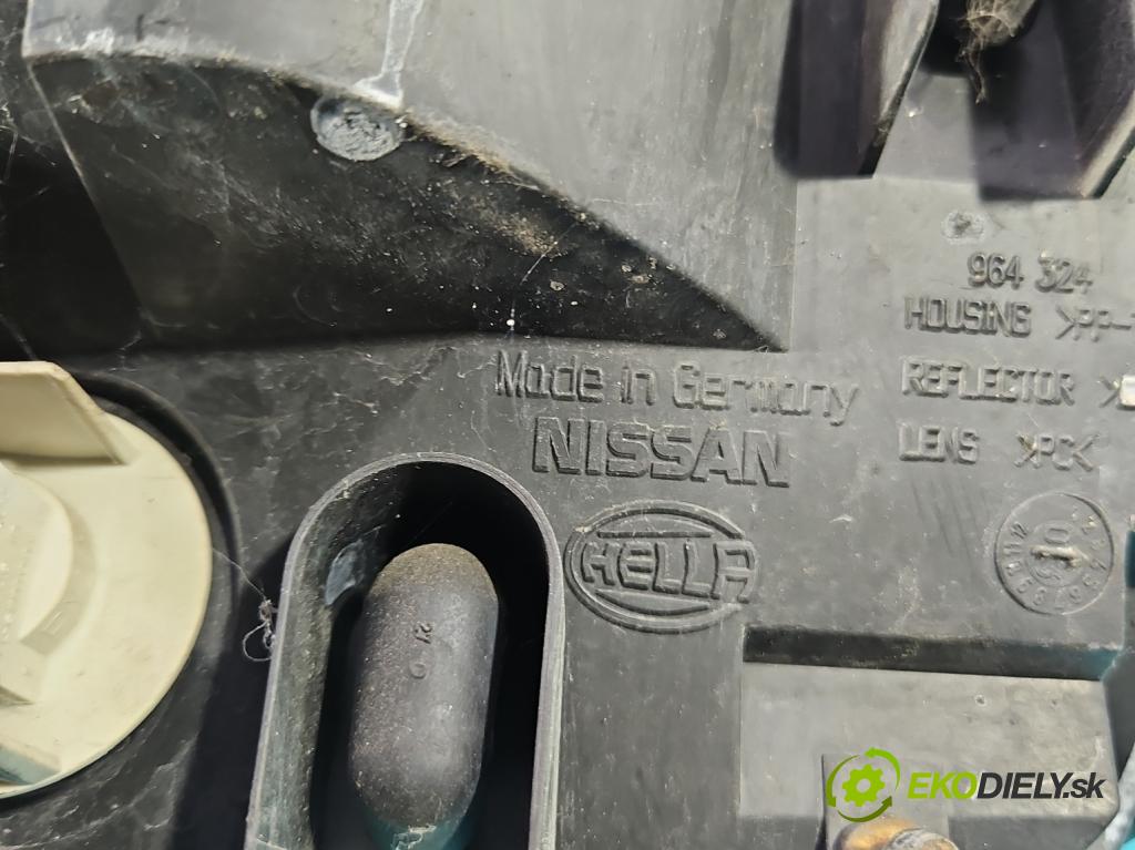Nissan Almera tino 1.8 16V 116 hp manual 85 kW 1769 cm3 5- světlo pravý  (Pravé přední světlo)