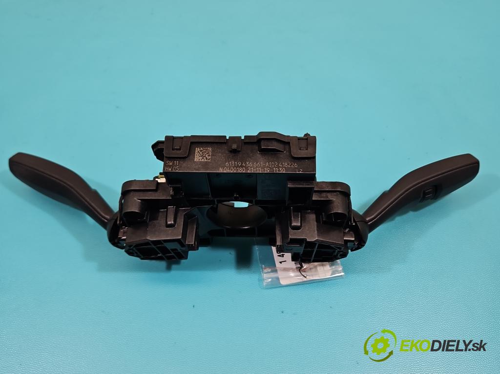 Bmw 3 G20 2018- 2.0 T 184hp automatic 135 kW 1998 cm3 4- prepínač komplex: 9436661 (Prepínacie páčky pod volantom)