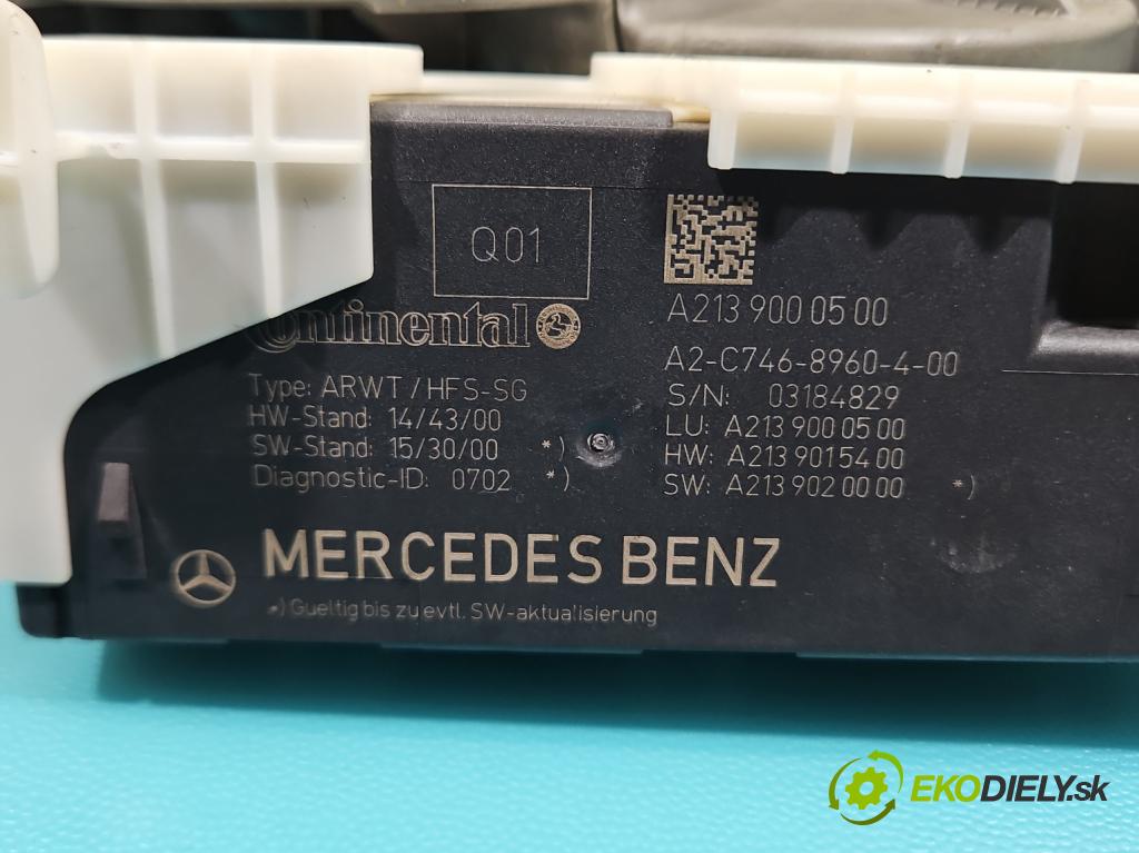Mercedes E W213 2016-2023 2.0 CDI 194KM automatic 143 kW 1950 cm3 5- zámek kufrových dveří zadní A2139000500