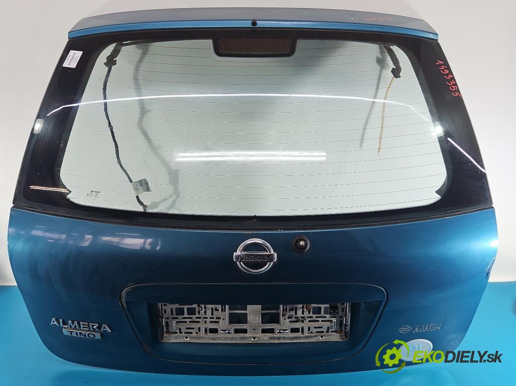 Nissan Almera tino 1.8 16V 116 hp manual 85 kW 1769 cm3 5- zadní kufrové dveře  (Zadní kapota (kufr))