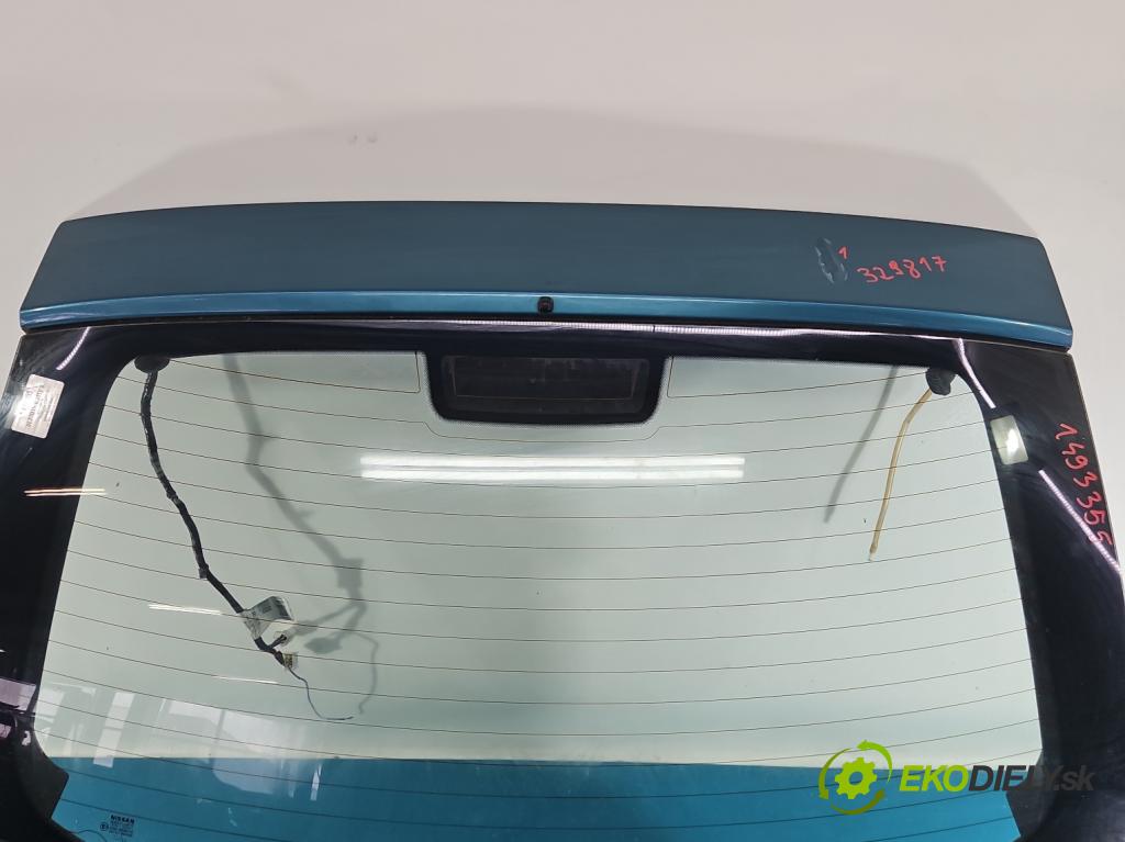 Nissan Almera tino 1.8 16V 116 hp manual 85 kW 1769 cm3 5- zadní kufrové dveře  (Zadní kapota (kufr))