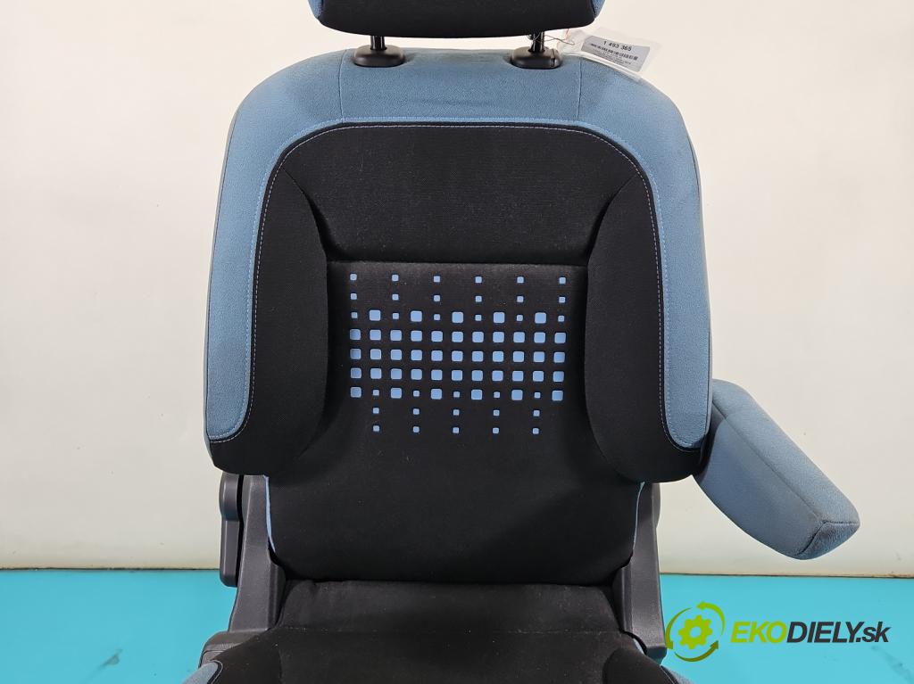 Citroen Berlingo II 2008-2018 1.6 hdi 92 HP manual 68 kW 1560 cm3 5- Sedačka pravý  (Sedadlo)