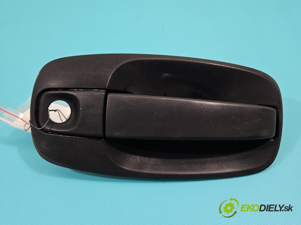 Renault Trafic II 2001-2014 1.9 dci 101 HP manual 74 kW 1870 cm3 5- rukoväť predné ľavé mimo:  (Kľučka dverí vonkajšia predná ľavá)