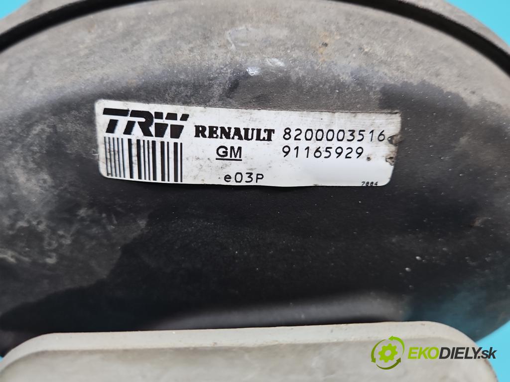 Renault Trafic II 2001-2014 1.9 dci 101 HP manual 74 kW 1870 cm3 5- servo brzdové 8100003516