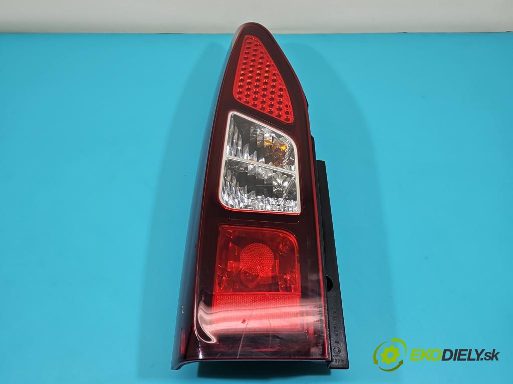 Citroen Berlingo II 2008-2018 1.6 hdi 92 hp manual 68 kW 1560 cm3 5- světlo zadní levé 9680545280 (Klika dveří ostatní)