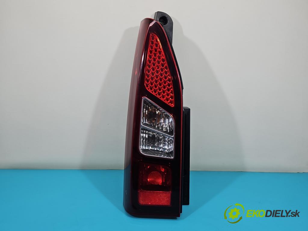 Citroen Berlingo II 2008-2018 1.6 hdi 92 hp manual 68 kW 1560 cm3 5- světlo zadní levé 9680545280 (Klika dveří ostatní)