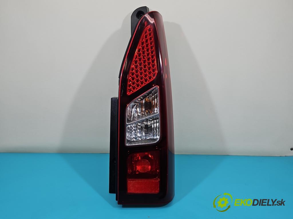 Citroen Berlingo II 2008-2018 1.6 hdi 92 hp manual 68 kW 1560 cm3 5- světlo zadní pravé 9680545180 (Klika dveří ostatní)