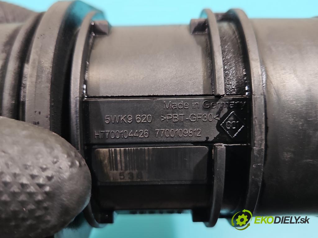 Renault Trafic II 2001-2014 1.9 dci 101 HP manual 74 kW 1870 cm3 5- průtokoměr: 5WK9620 (Váha vzduchu)
