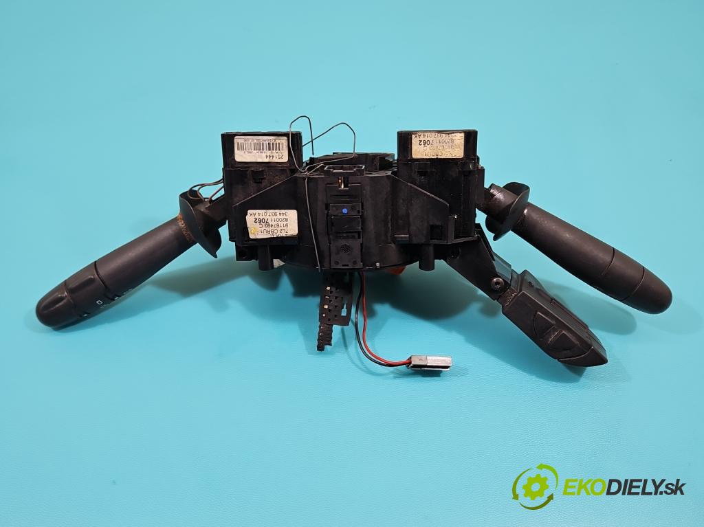 Renault Trafic II 2001-2014 1.9 dci 101 HP manual 74 kW 1870 cm3 5- prepínač komplex: 8200117062 (Prepínacie páčky pod volantom)