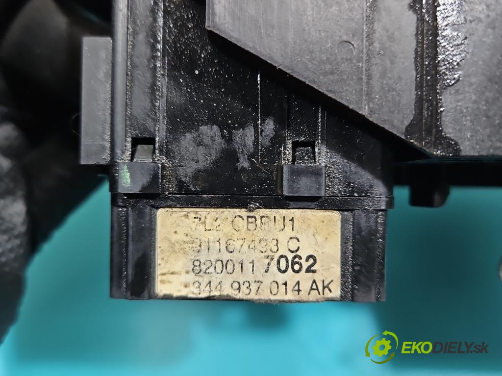 Renault Trafic II 2001-2014 1.9 dci 101 HP manual 74 kW 1870 cm3 5- prepínač komplex: 8200117062 (Prepínacie páčky pod volantom)