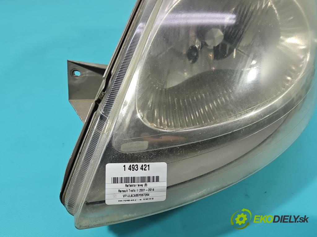 Renault Trafic II 2001-2014 1.9 dci 101 hp manual 74 kW 1870 cm3 5- světlo levý 7700311371 (Klika dveří ostatní)