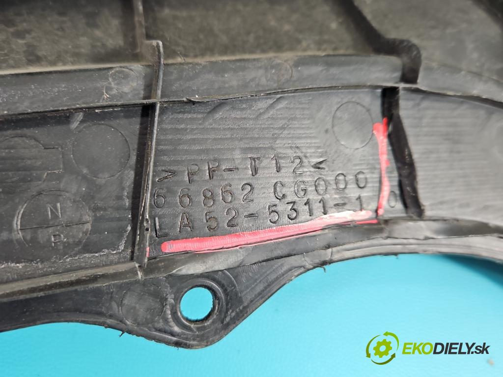 Infiniti FX I 2003-2008 3.5 V6 280KM: automatic 206 kW 3498 cm3 5- torpédo 66862-CG000 (Torpédo (plast pod čelným sklom))