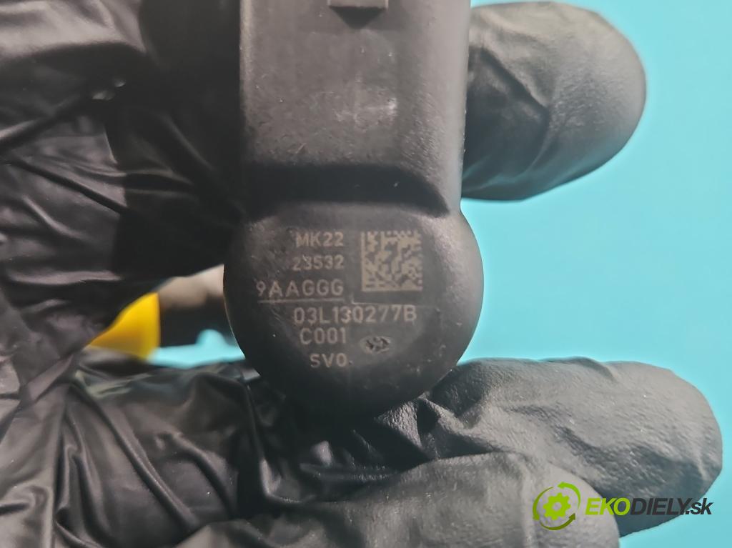 Skoda Rapid 2012-2019 1.6 tdi 90 HP manual 66 kW 1598 cm3 5- vstrek 03L130277B (Vstrekovač paliva)