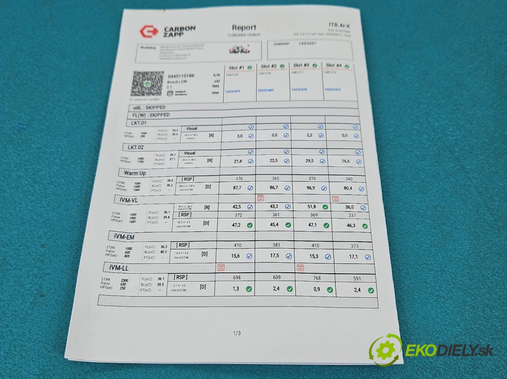 Mazda 3 I BK 2003-2009 1.6 citd 109 HP manual 80 kW 1560 cm3 5- vstrek komplet 0445110188