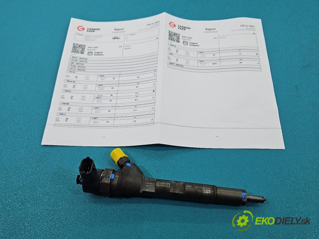 Chrysler Voyager IV 2000-2007 2.5 crdi 141 HP manual 104 kW 2499 cm3 5- vstrek 0445110059 (Vstrekovač paliva)