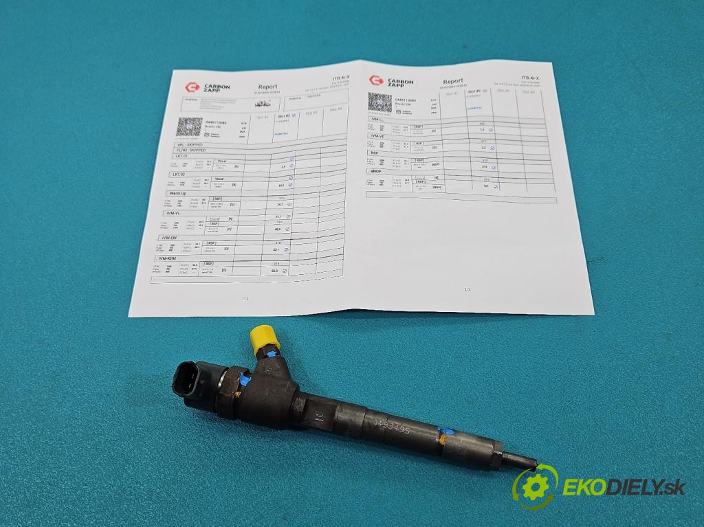 Fiat Panda II 2003-2012 1,3.0 jtd 69KM manual 51 kW 1248 cm3 5- vstrek 0445110083 (Vstrekovač paliva)