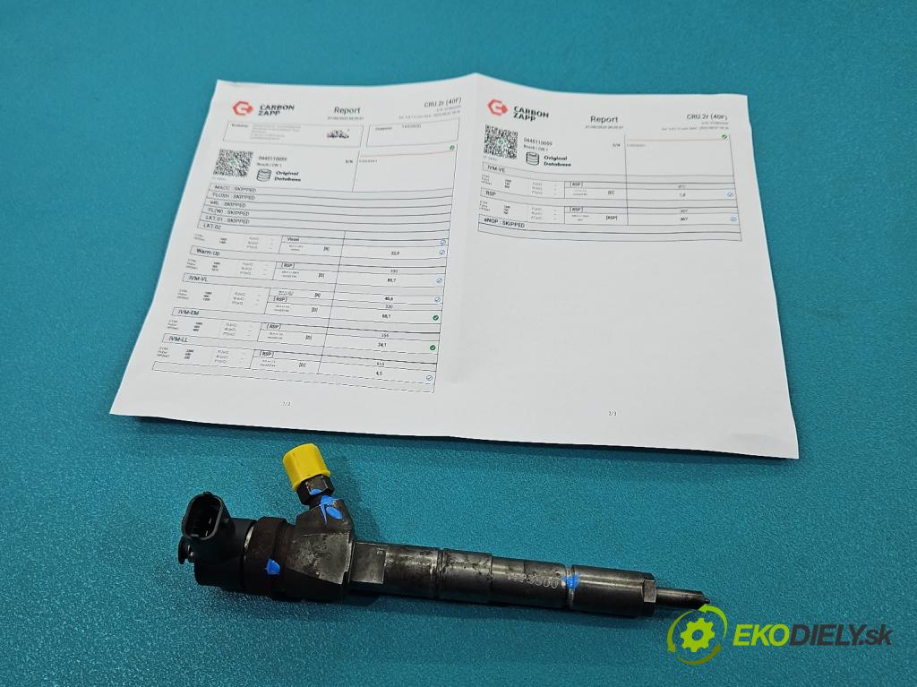 Opel Vectra C 2002-2008 1.9 cdti 150 HP manual 110 kW 1910 cm3 5- vstrek 0445110159 (Vstrekovač paliva)