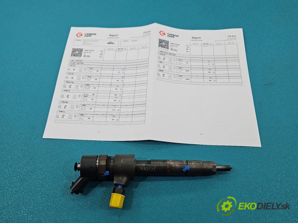 Opel Zafira B 2005-2014 1.9 CDTI 120 HP manual 88 kW 1910 cm3 5- vstrek 0445110165 (Vstrekovač paliva)