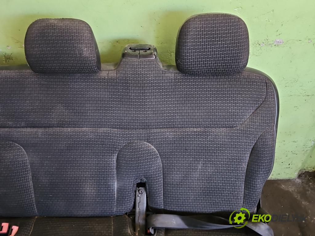 Renault Trafic II 2001-2014 1.9 dci 101 HP manual 74 kW 1870 cm3 5- Sedačka zadné ľavý III