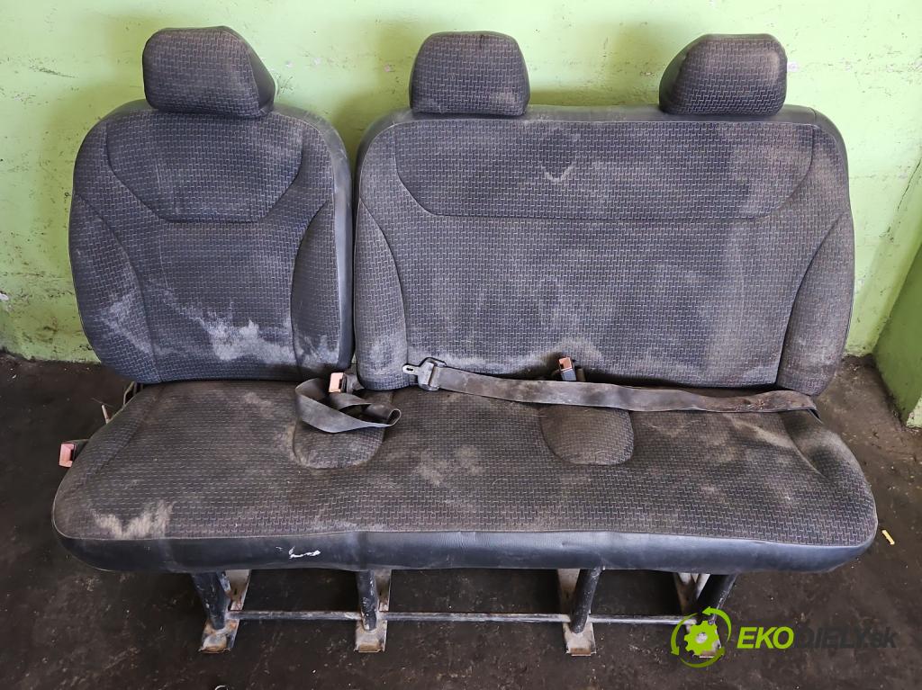Renault Trafic II 2001-2014 1.9 dci 101 HP manual 74 kW 1870 cm3 5- Sedačka zadné ľavý II 