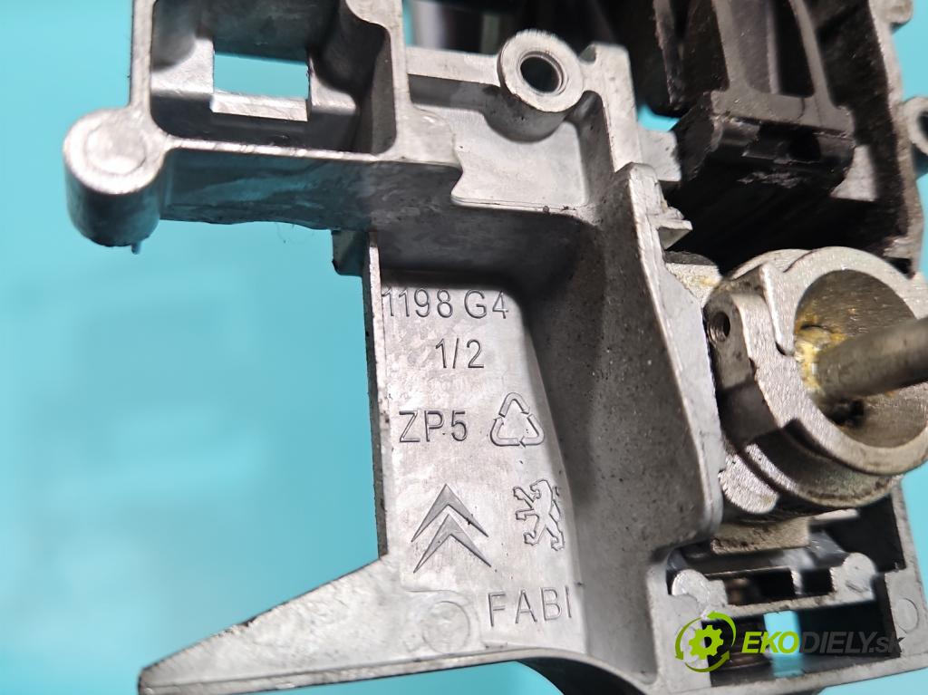 Citroen Berlingo II 2008-2018 1.6 hdi 92 HP manual 68 kW 1560 cm3 5- rukoväť predné ľavé mimo:  (Kľučka dverí vonkajšia predná ľavá)