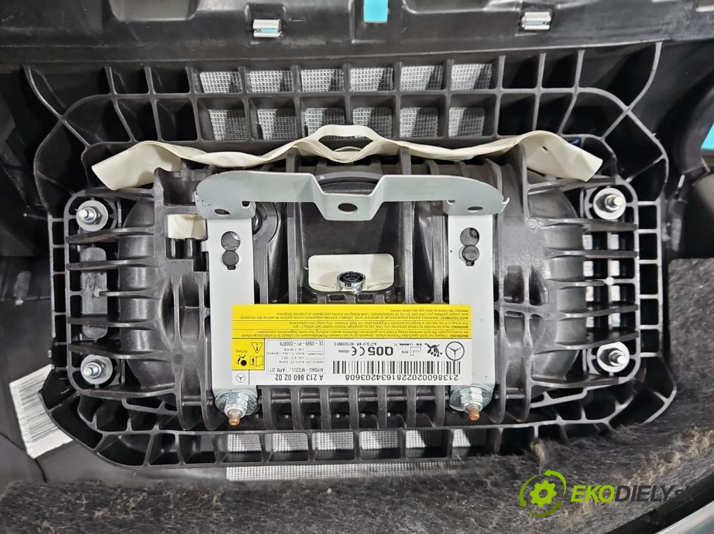 Mercedes E W213 2016-2023 2.0 CDI 194KM: automatic 143 kW 1950 cm3 5- kokpit,pristrojová doska rozdeľovacia